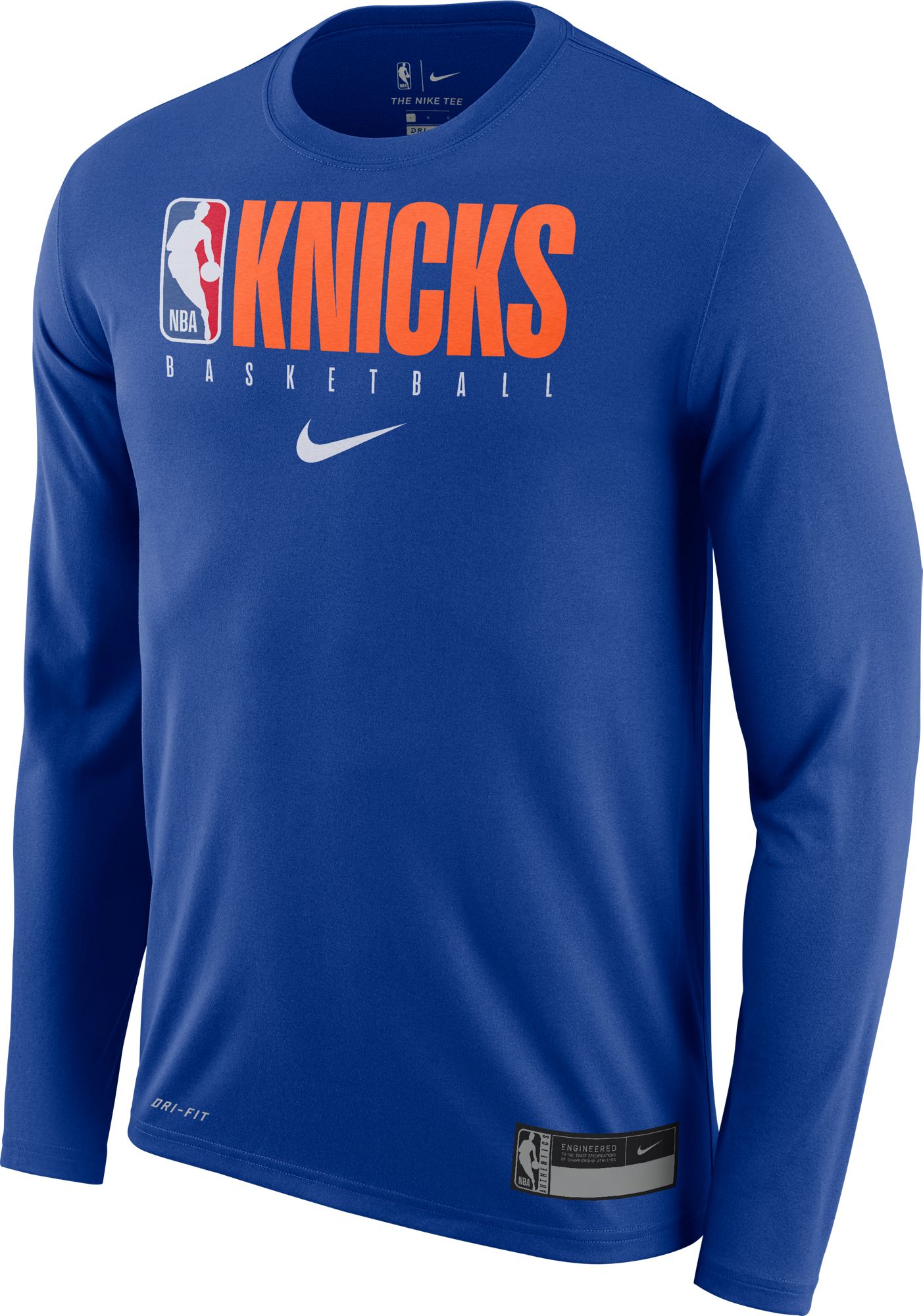 knicks long sleeve shirt