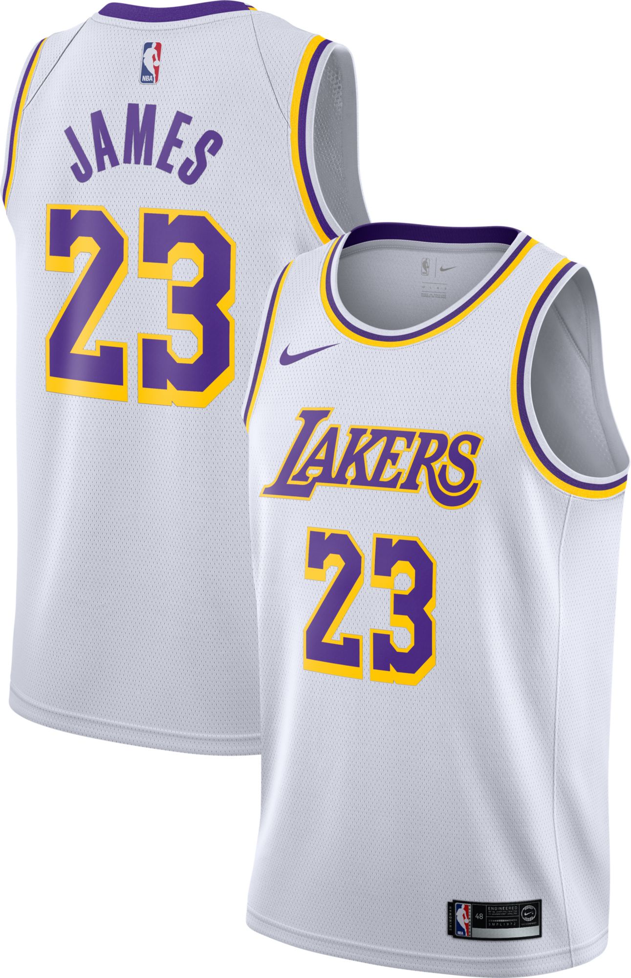 lebron white jersey