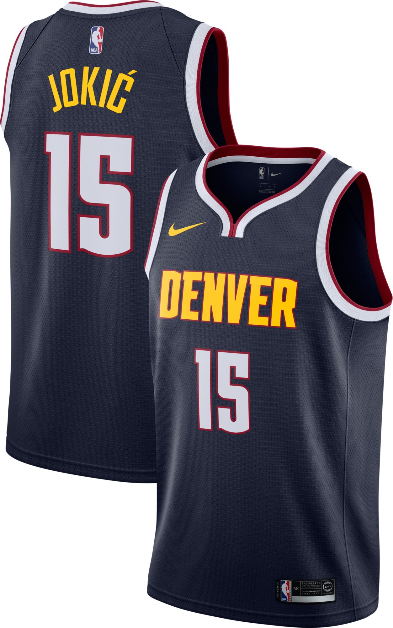 Nike Men's Denver Nuggets Nikola Jokic 