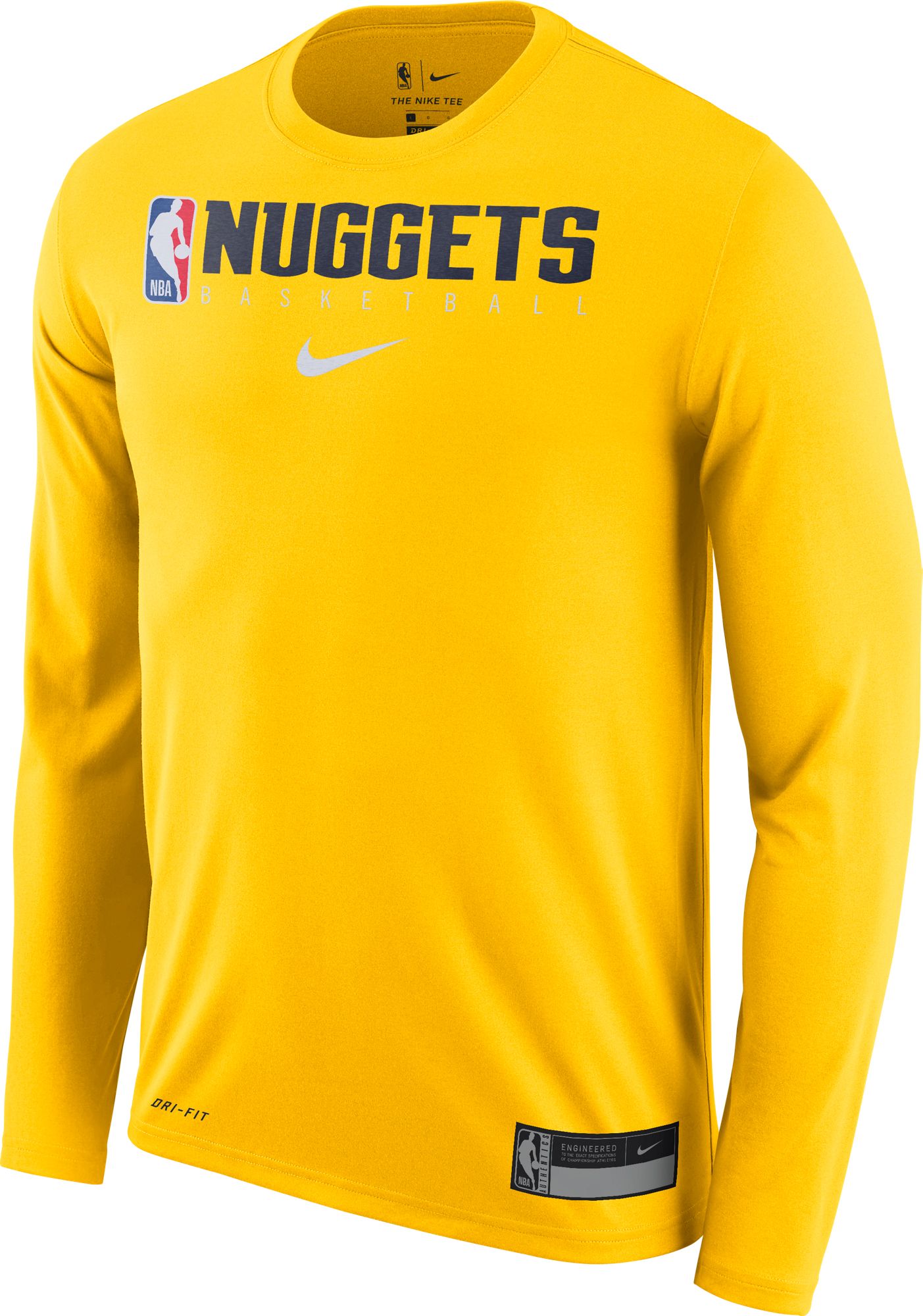 nuggets yellow jersey