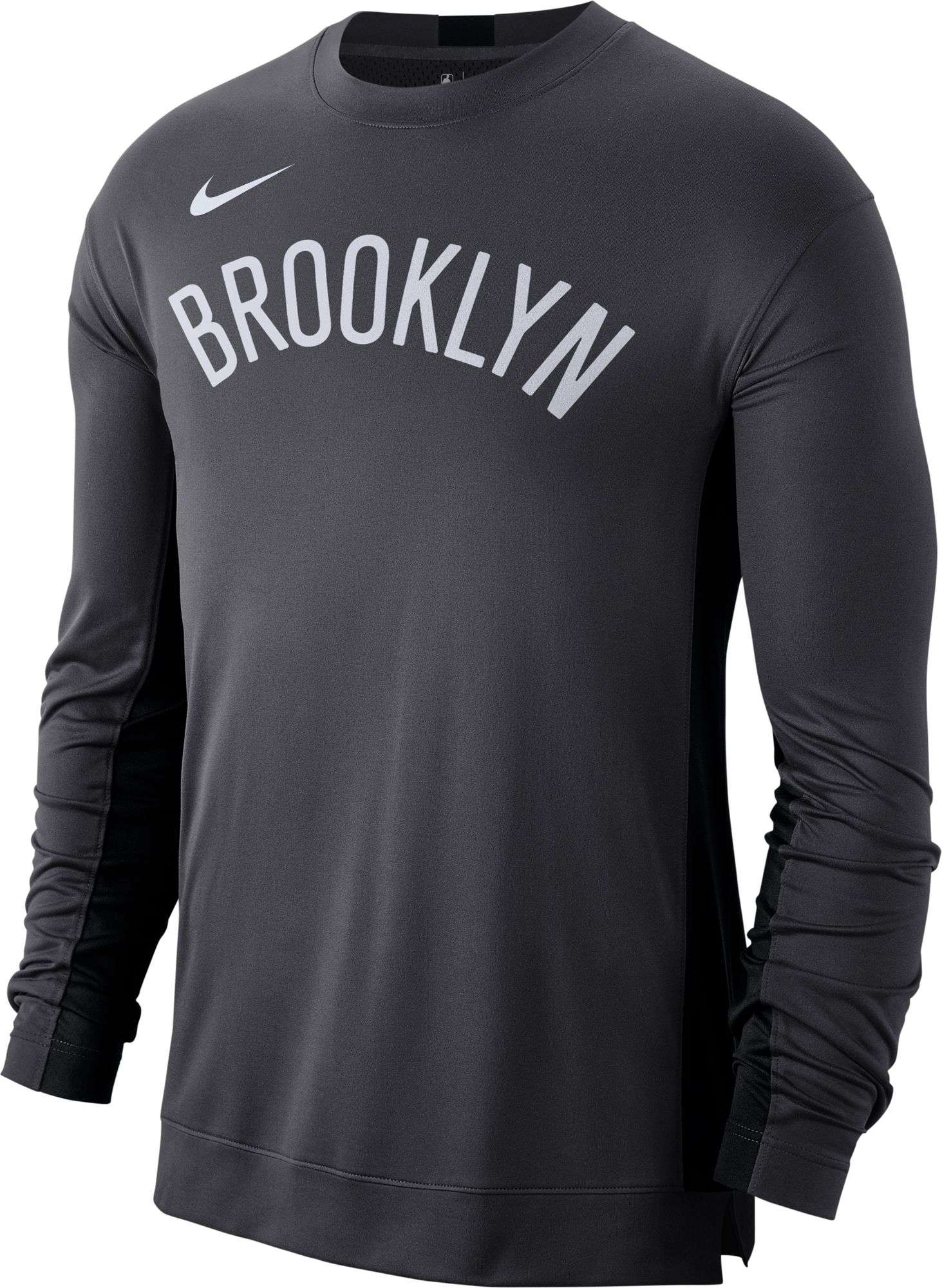 black dri fit long sleeve shirt