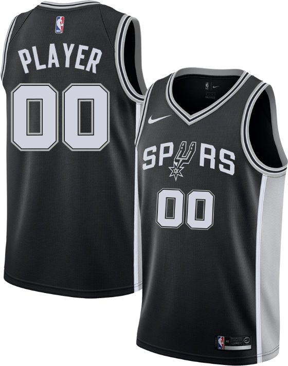 spurs gray jersey