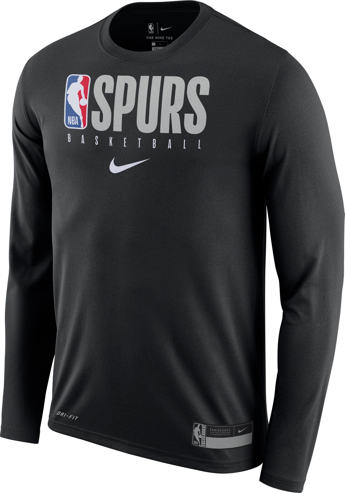 spurs dri fit shirt