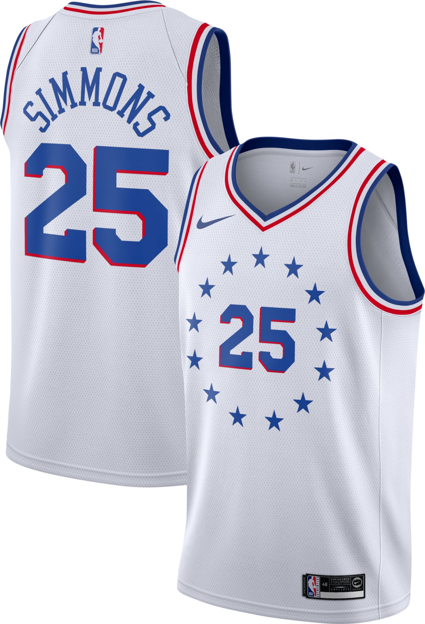 philadelphia 76ers jersey nike