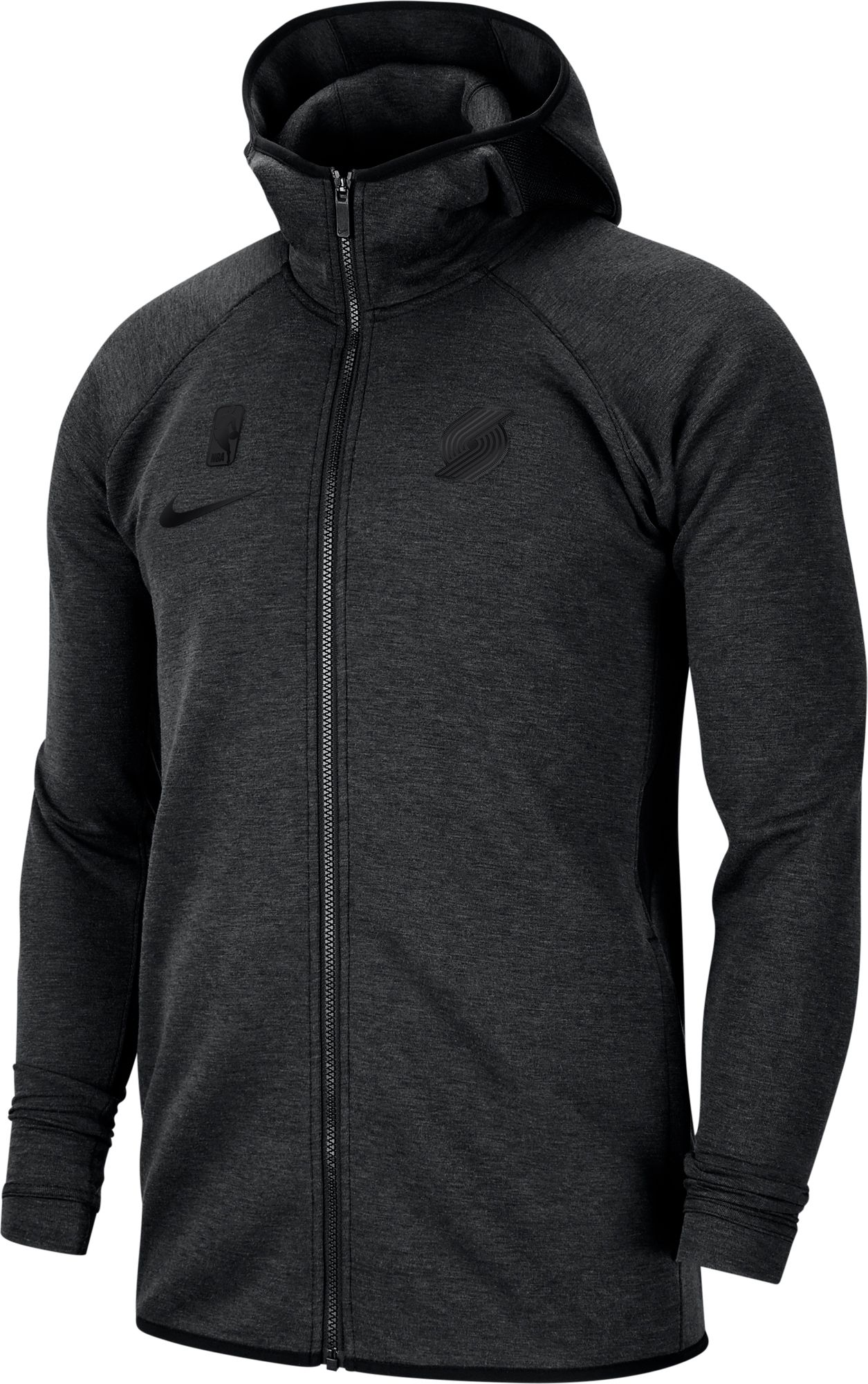 nike men's dry showtime full zip basketball hoodie