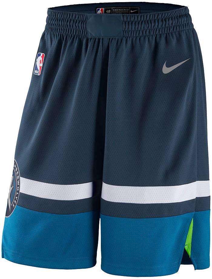 Men's Minnesota Timberwolves Nike Blue 2021/22 City Edition Swingman Shorts