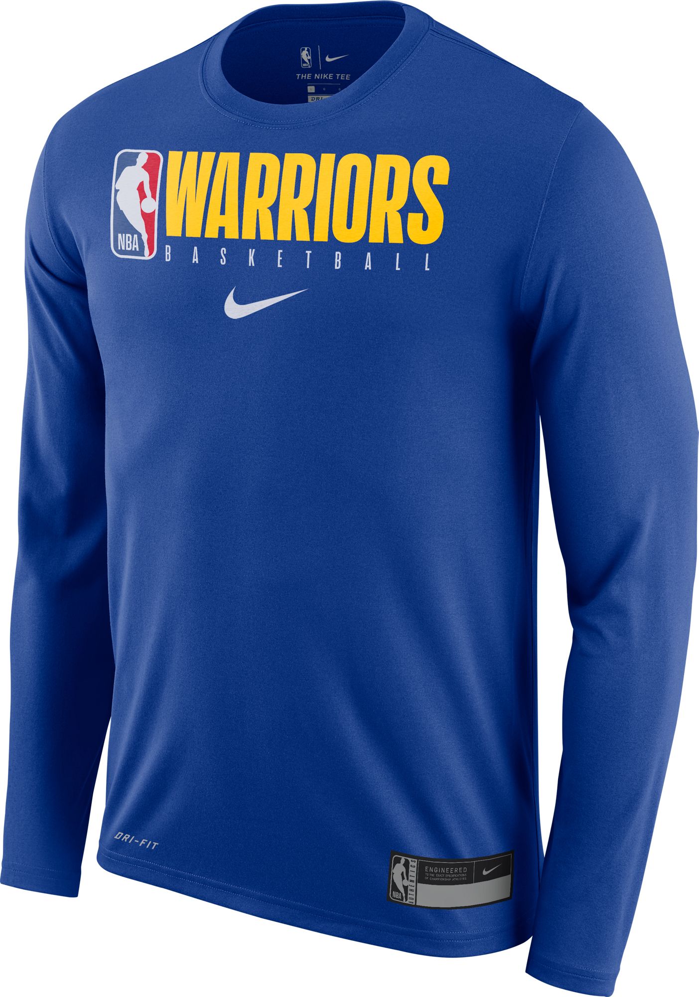 warriors long sleeve shirt