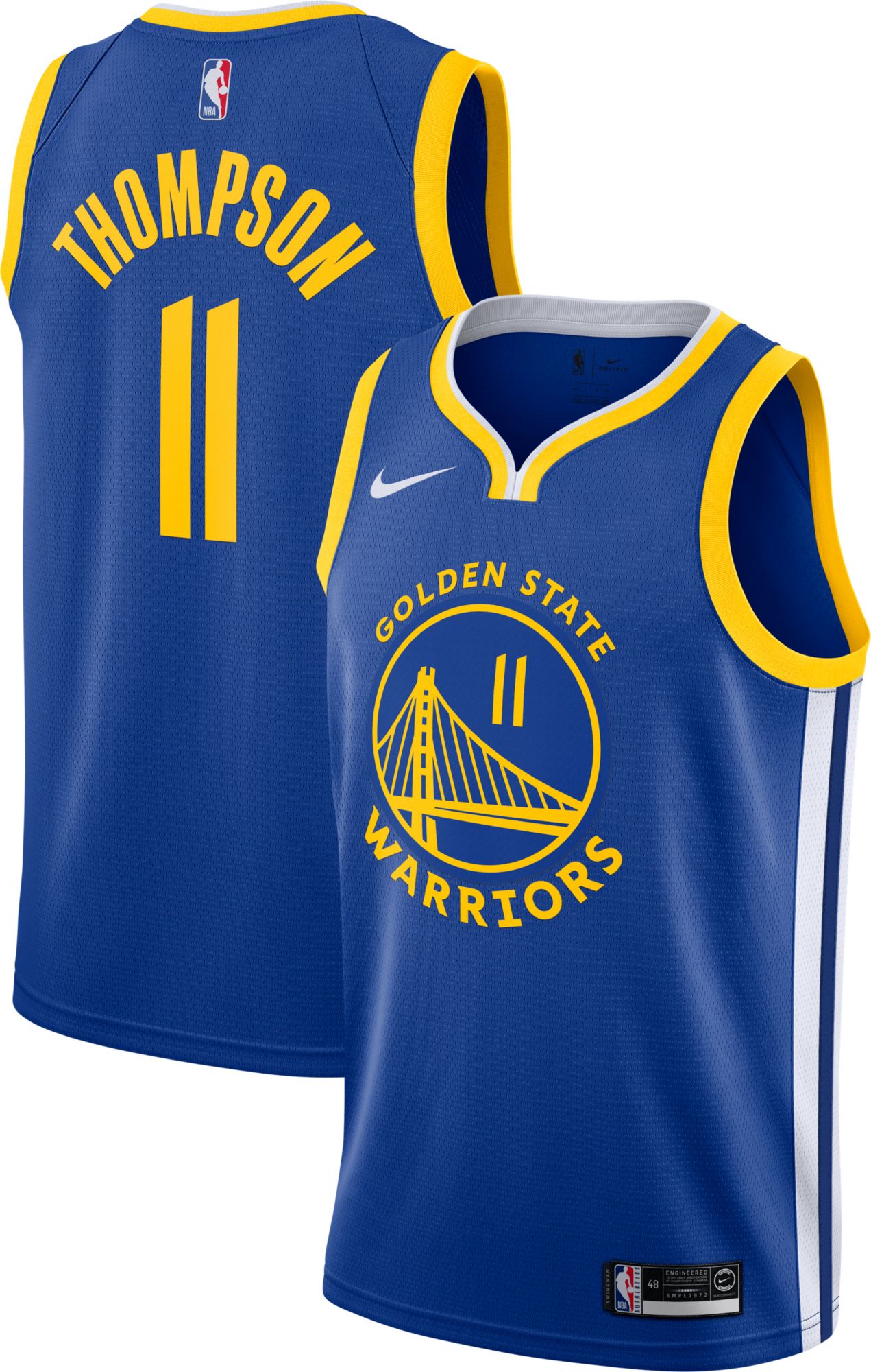 golden state klay thompson jersey