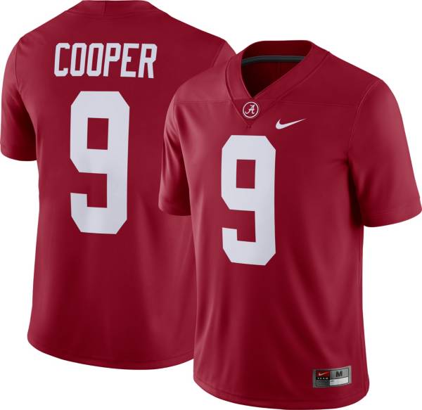 Nike Men's Amari Cooper Alabama Crimson Tide #9 Crimson Dri-FIT Game Football Jersey