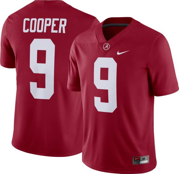 Nike Men's Amari Cooper Alabama Crimson Tide #9 Crimson Dri-FIT Game Football Jersey product image
