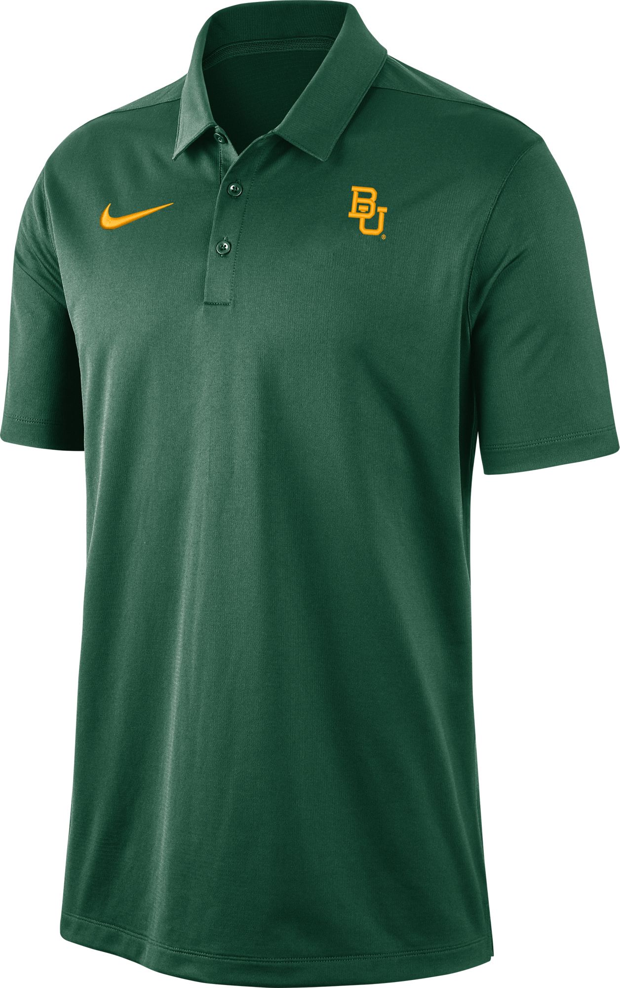 green dri fit polo