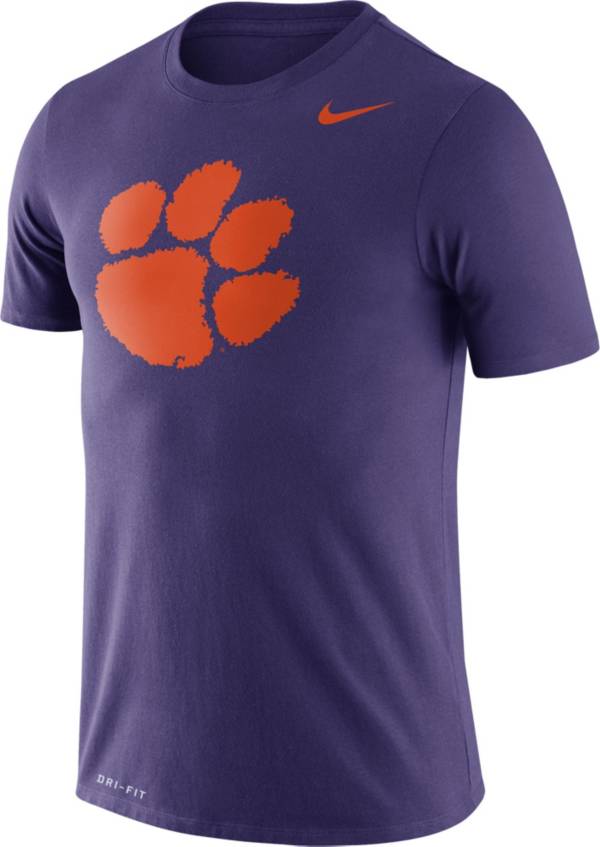 Nike Men's Clemson Tigers Regalia Logo Dry Legend T-Shirt