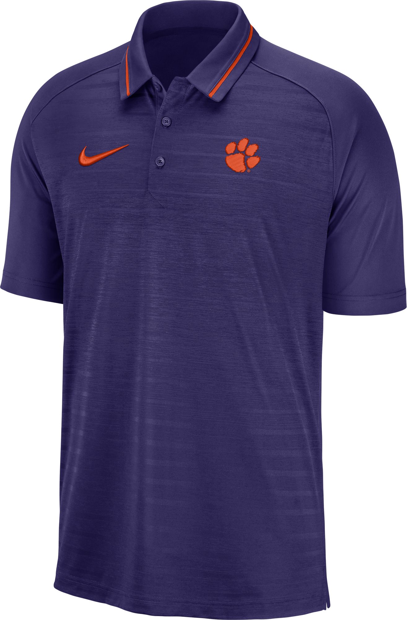 clemson dri fit polo