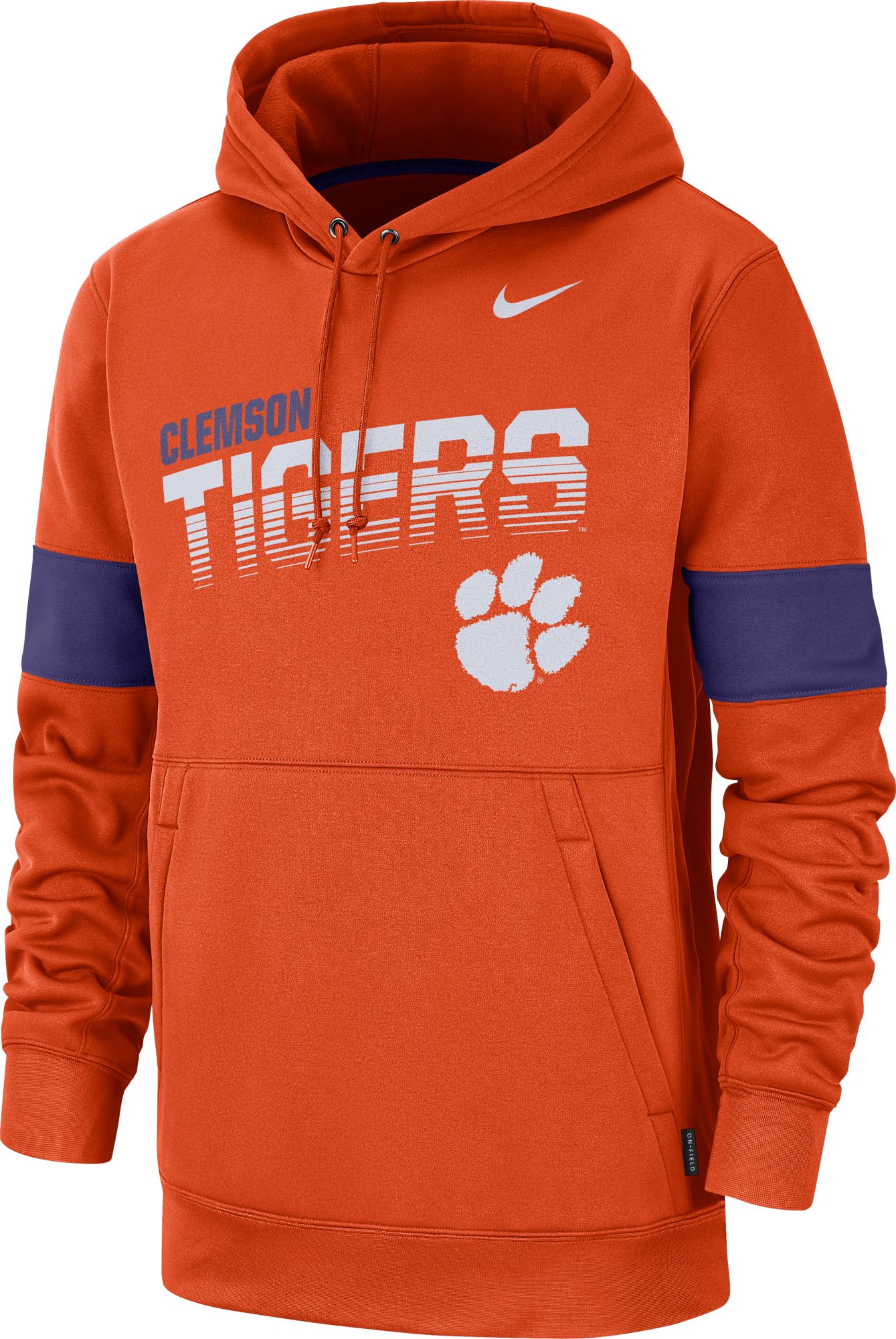 Nike Men's Clemson Tigers Orange Therma 