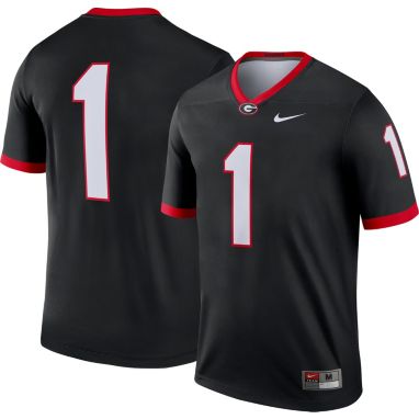 sorry, Nike Men's Georgia Bulldogs #1 Dri-FIT Legend Football Black Jersey is currently out of stock