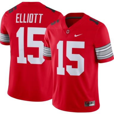 sorry, Nike Men's Ezekiel Elliott Ohio State Buckeyes #15 Scarlet Dri-FIT Game Football Jersey is currently out of stock