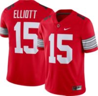 Youth(Kids) Ohio State #15 Ezekiel Elliott Red College Football Jersey  511359-943