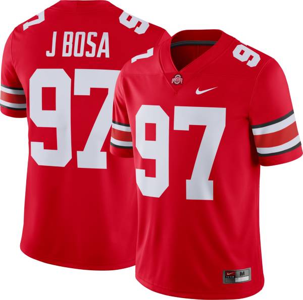 Nike Men s Joey Bosa Ohio State Buckeyes 97 Scarlet Dri FIT Game