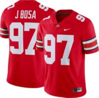 Ohio State Buckeyes #97 Mens Joey Bosa Jersey Scarlet Stitched Player  Alumni Football Game 936351-364