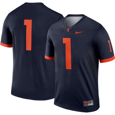 sorry, Nike Men's Illinois Fighting Illini #1 Blue Dri-FIT Legend Football Jersey is currently out of stock