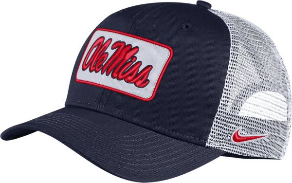 Nike Men's Ole Miss Rebels Blue Classic99 Trucker Hat