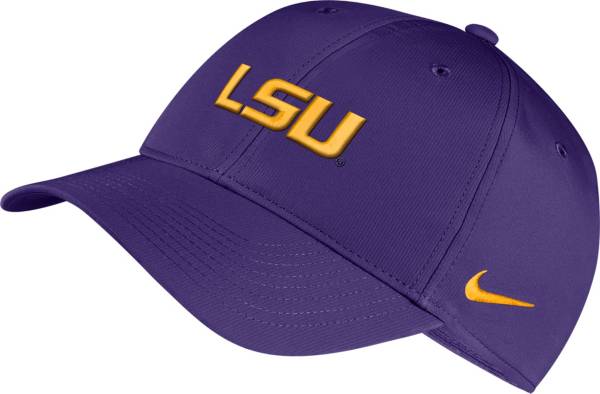 Nike Men's LSU Tigers Purple Legacy91 Adjustable Hat