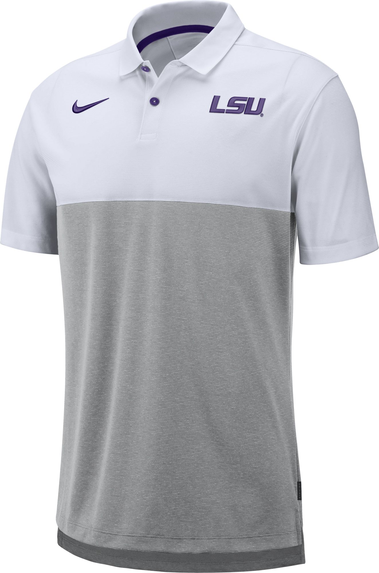 lsu dri fit polo