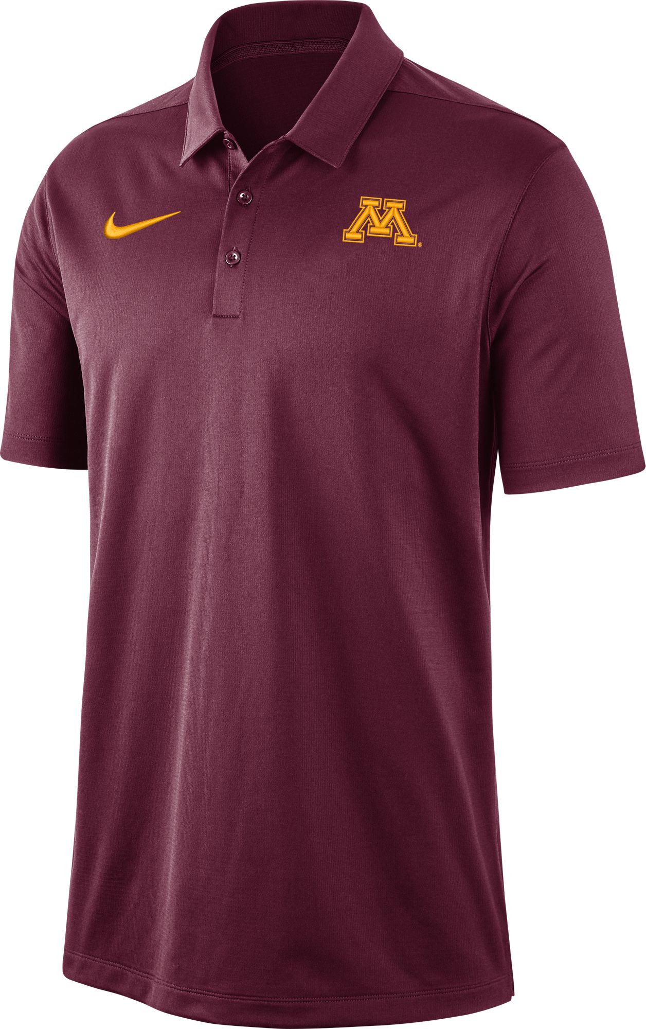 maroon dri fit polo