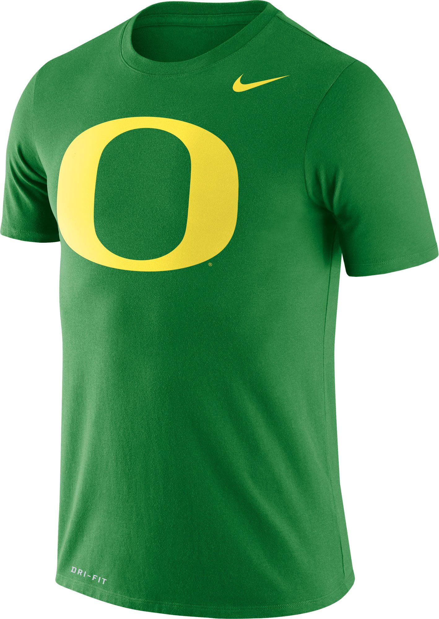 Nike Men's Oregon Ducks Green Logo Dry 