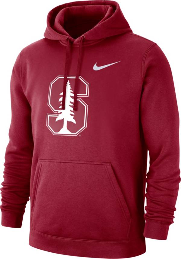 Nike Men's Stanford Cardinal Club Fleece Pullover Cardinal Hoodie product image