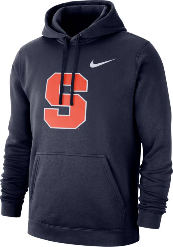 Orange and 2025 blue nike hoodie