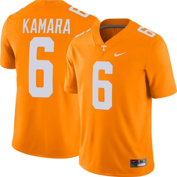 Nike Men's Alvin Kamara Tennessee Volunteers #6 Tennessee Orange Dri-FIT Game Football Jersey