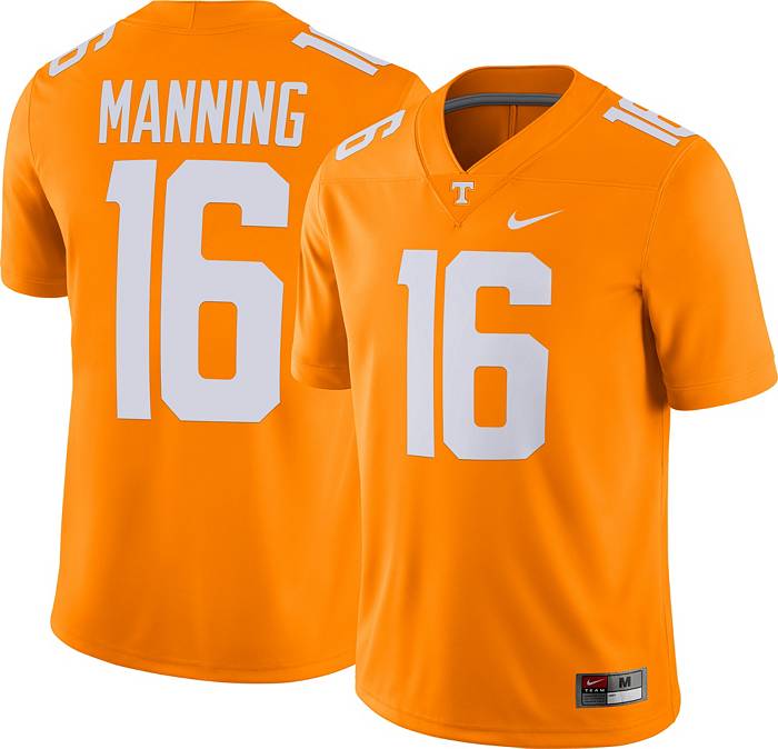 Men's Nike Tennessee Volunteers Dri-Fit Peyton Manning Game Jersey (Orange) Large