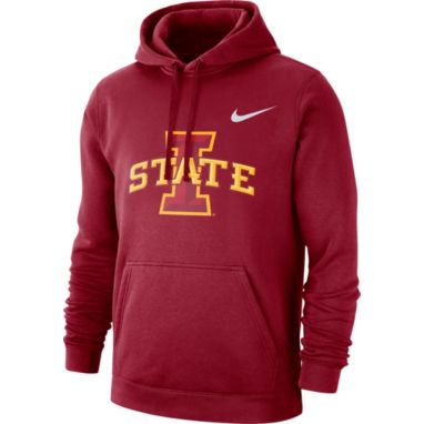 sorry, Nike Men's Iowa State Cyclones Cardinal Club Fleece Pullover Hoodie is currently out of stock