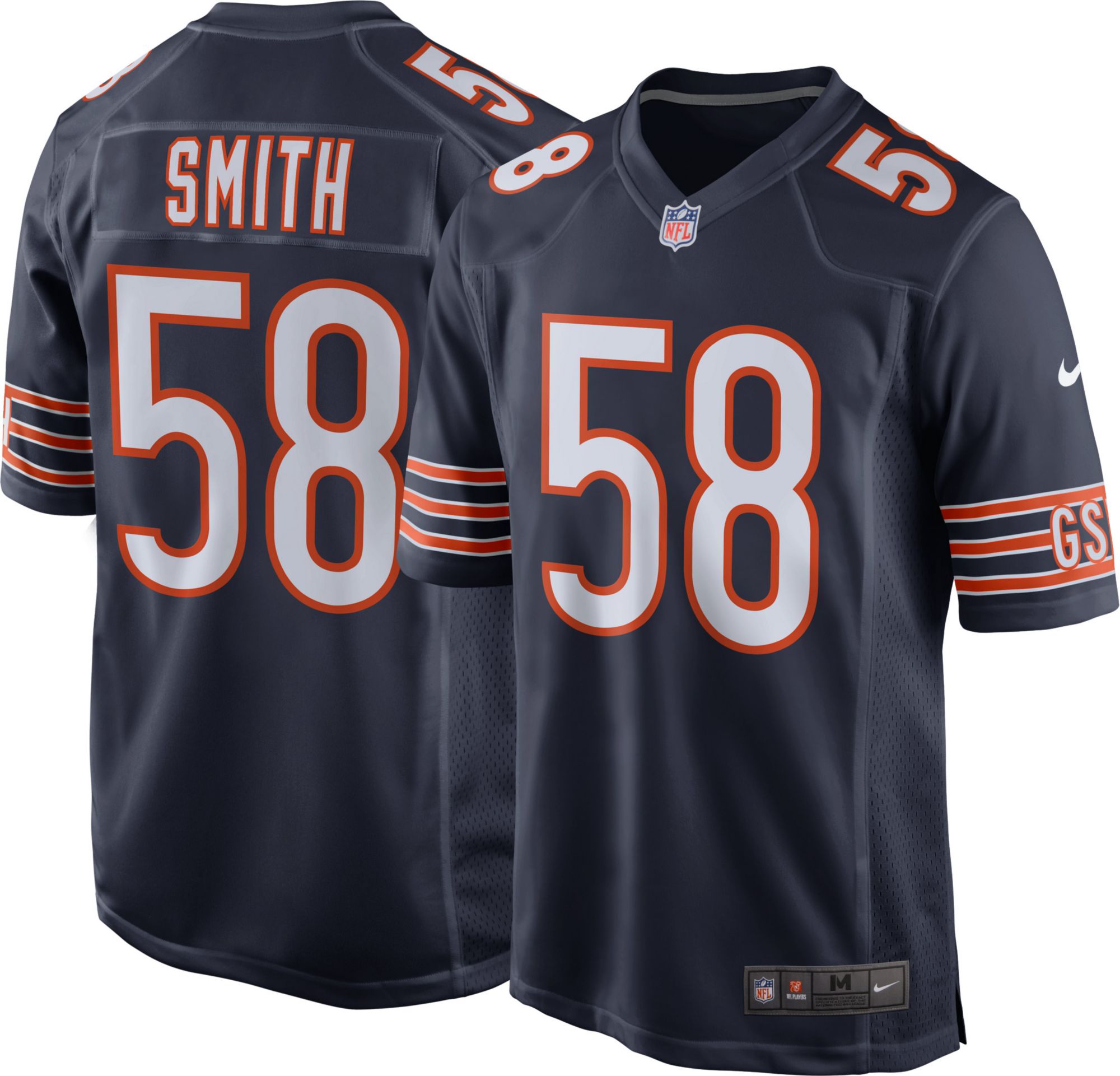 Roquan Smith #58 Nike Men's Chicago 