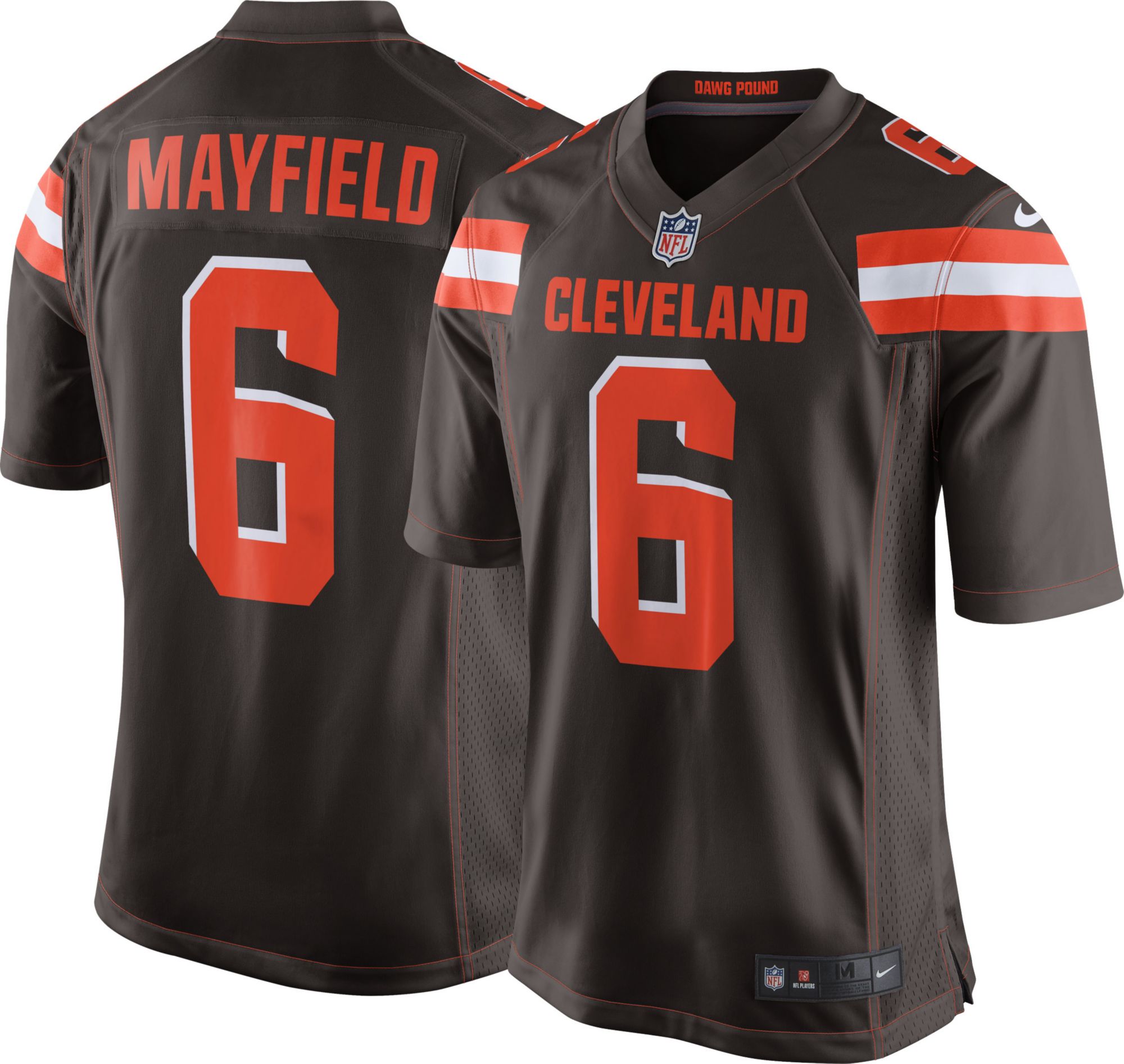 baker mayfield jersey unsigned