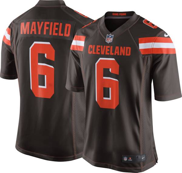 Men's Nike Cleveland Browns Baker Mayfield Jersey