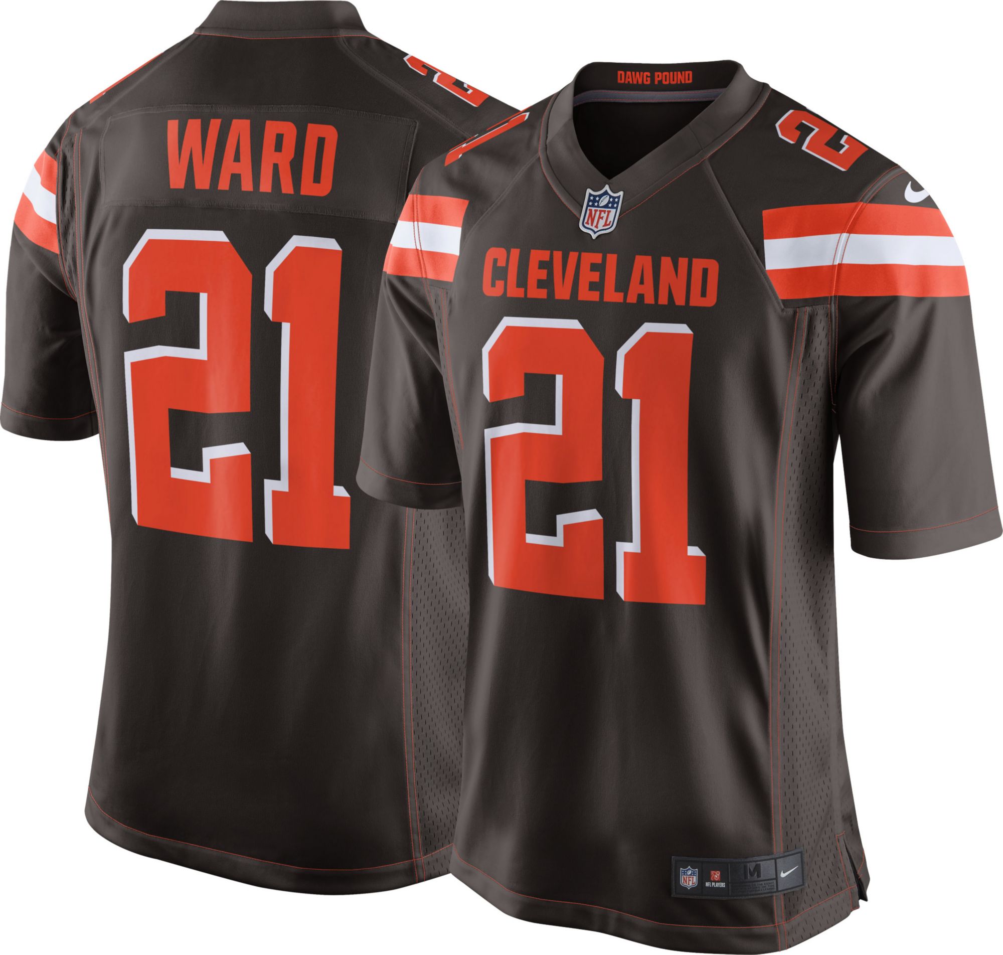 Denzel Ward Nike Men's Cleveland Browns 