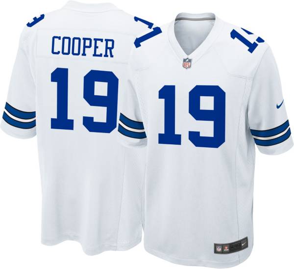 Nike Men's Dallas Cowboys Amari Cooper #19 White Game Jersey