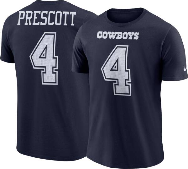 Nike Men's Dallas Cowboys Dak Prescott #4 Pride Navy T-Shirt product image