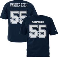 Buy Leighton Vander Esch Dallas Cowboys Women's Love V-Neck T-Shirt - Navy  F3374707 Online