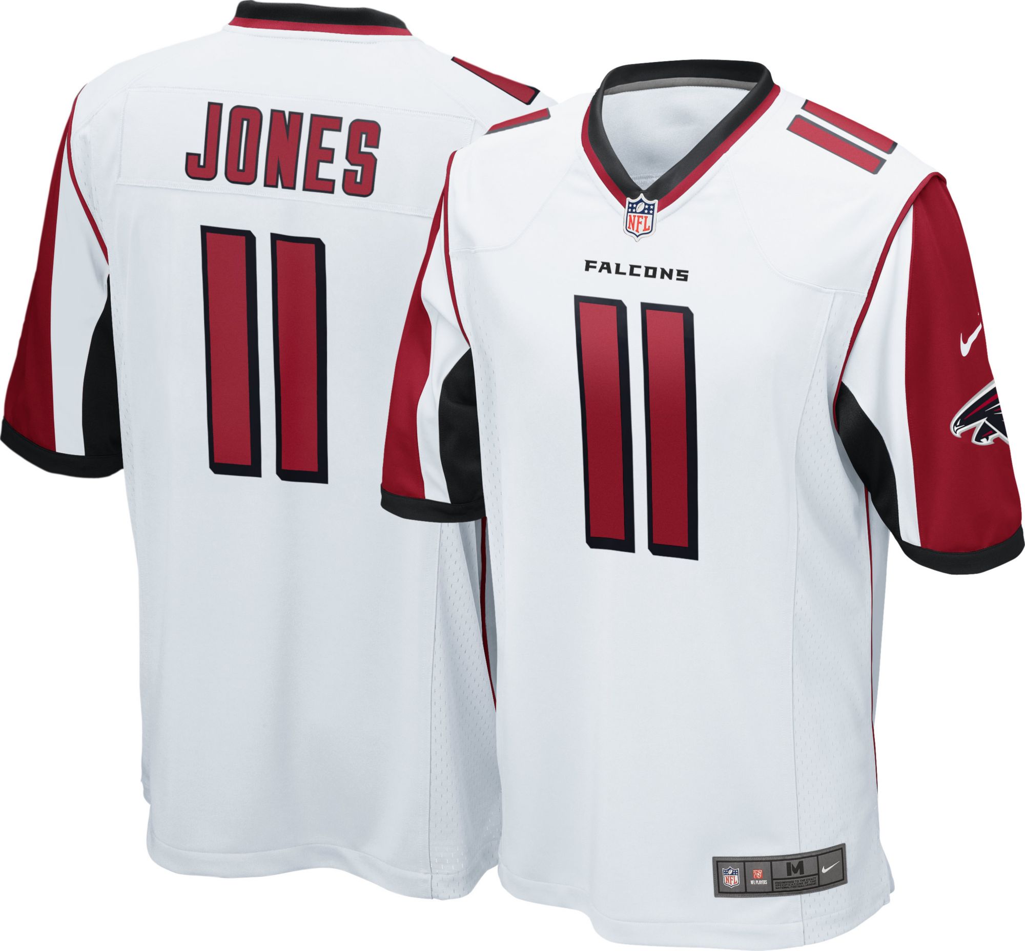 atlanta falcons home and away jerseys