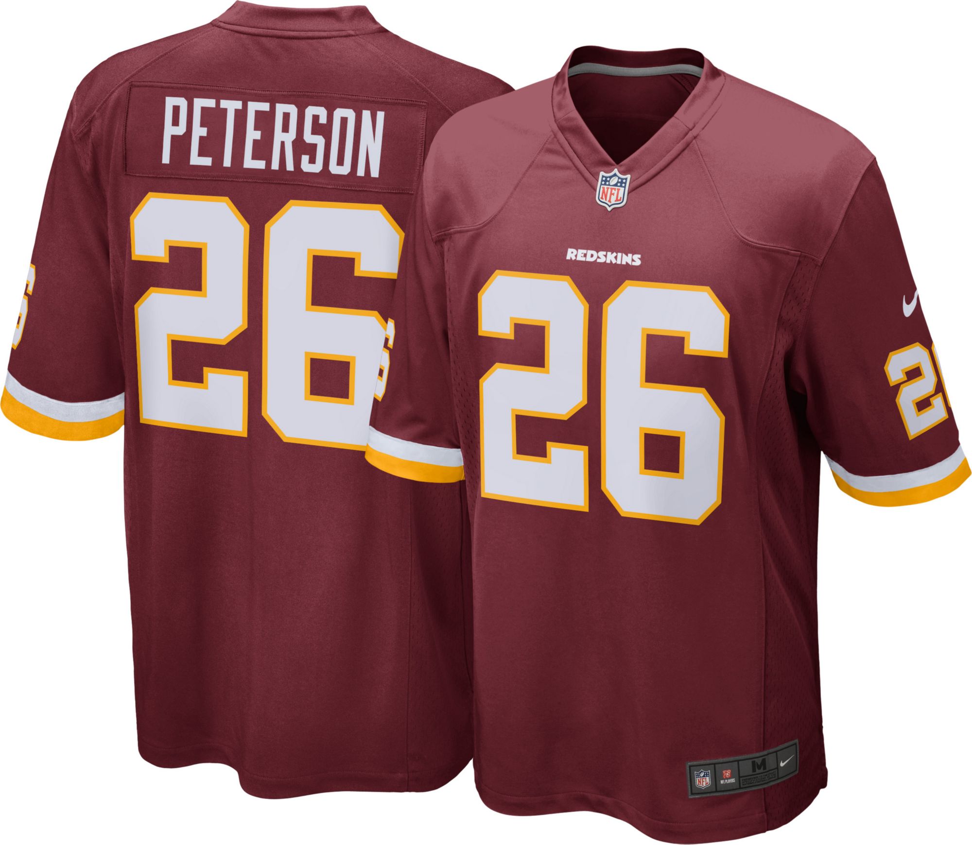 washington redskins baseball jersey