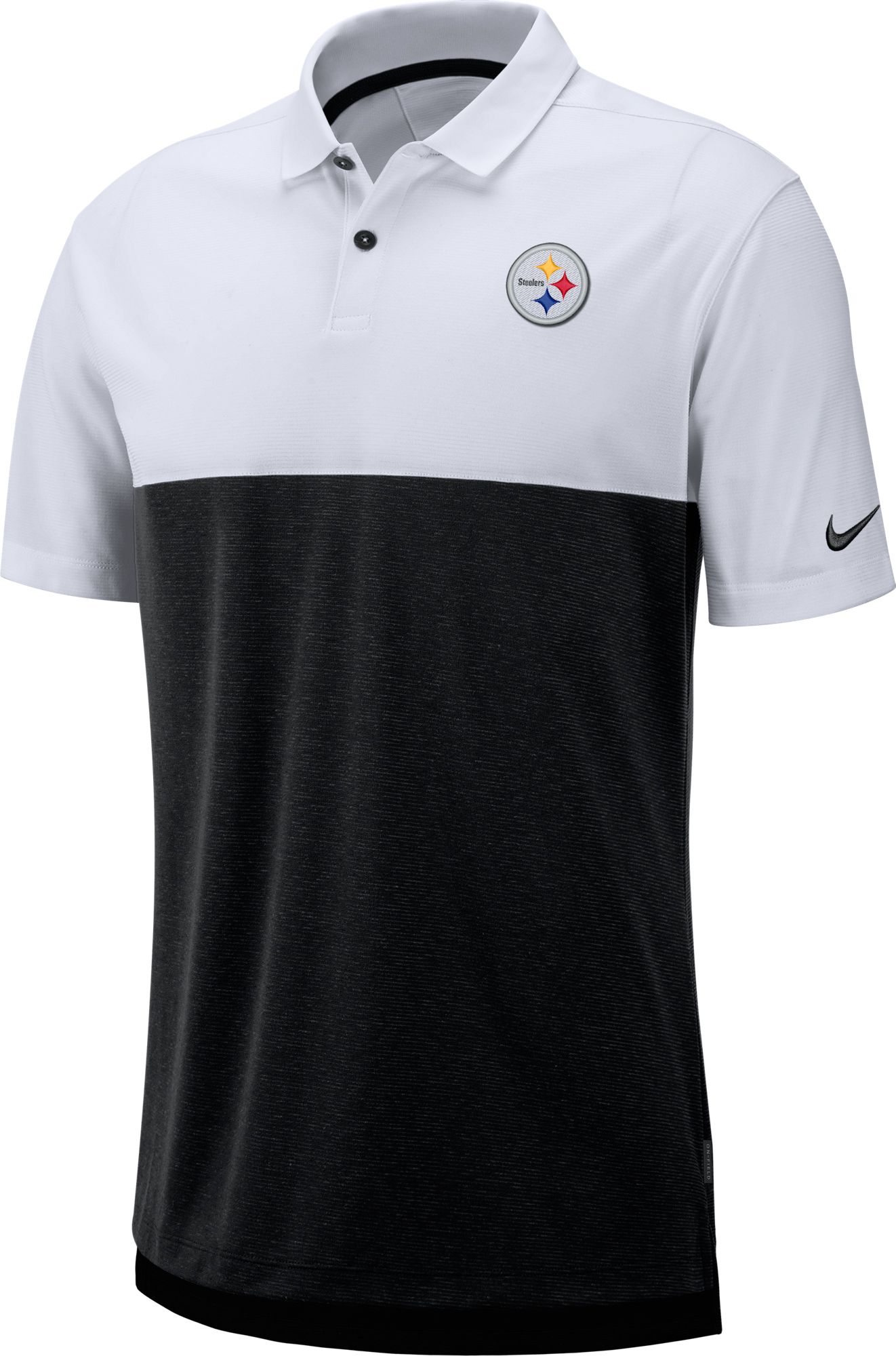 nike steelers polo