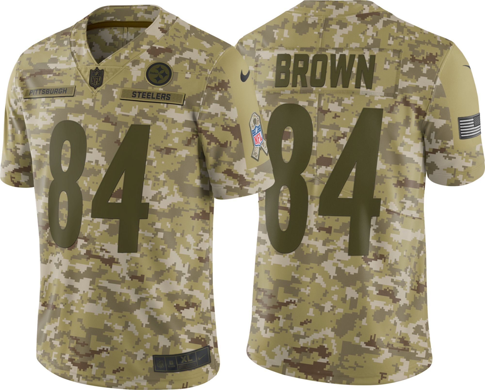 antonio brown military jersey