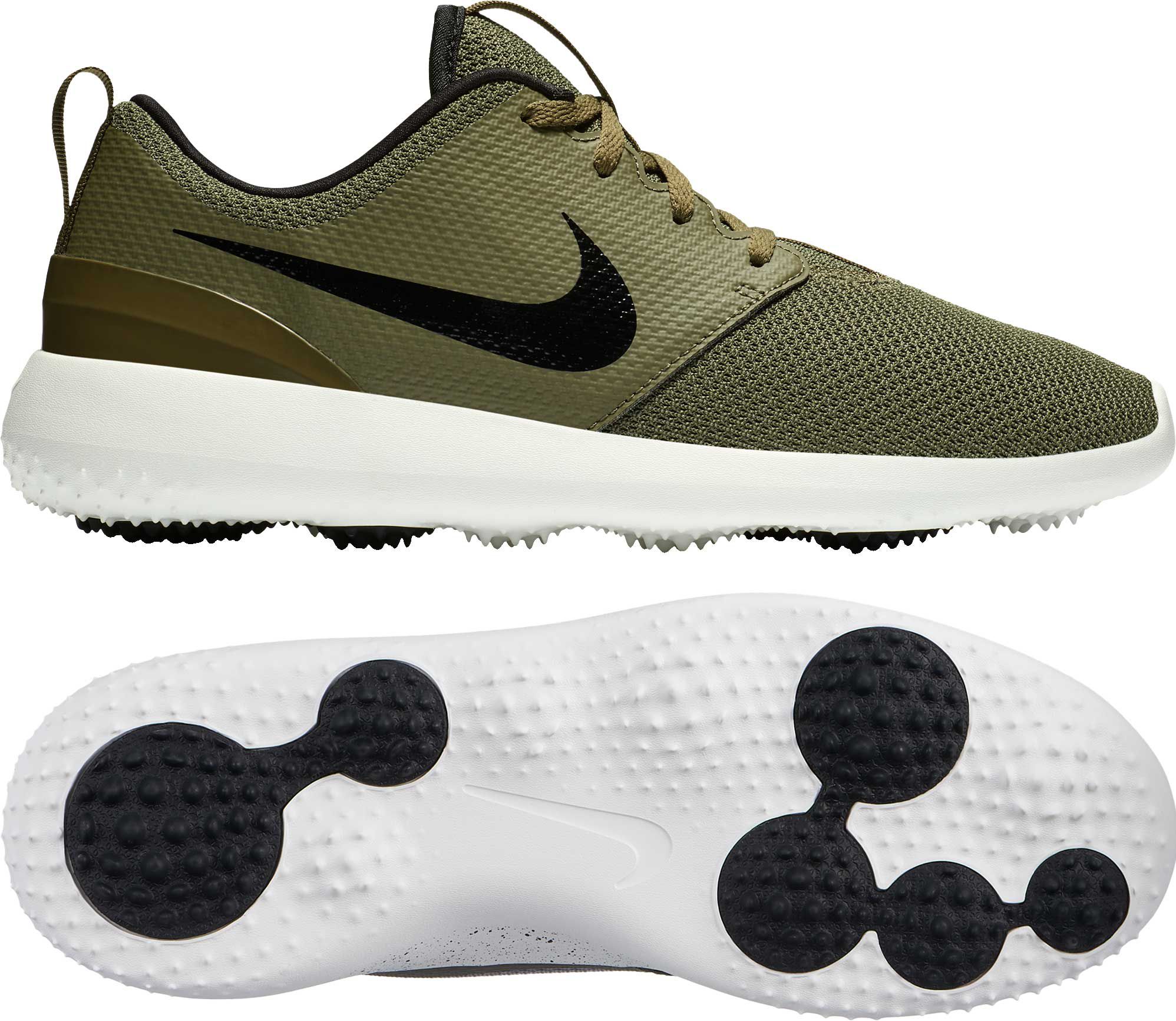 nike roshe army green