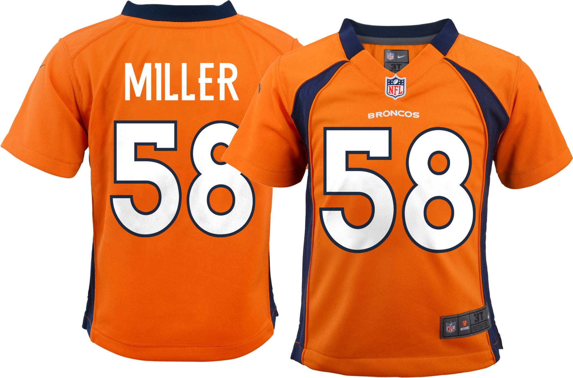 Game Jersey Denver Broncos Von Miller 
