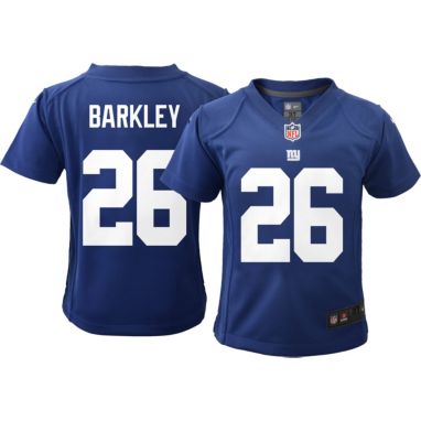 sorry, Nike Toddler New York Giants Saquon Barkley #26 Royal Game Jersey is currently out of stock