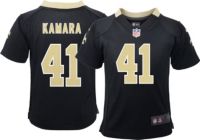 Nike Youth New Orleans Saints Alvin Kamara #41 Black Game Jersey