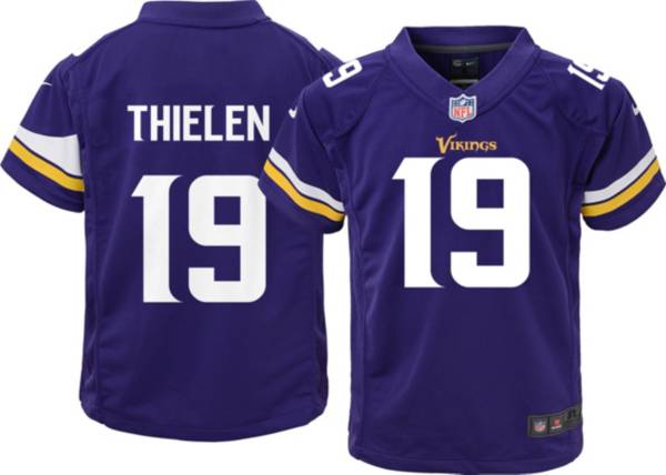 Nike Toddler Minnesota Vikings Adam Thielen #19 Purple Game Jersey